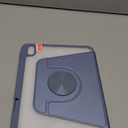 Wenlaty for iPad (A16) 11th Generation Case 11 Inch 2025, for iPad 10th Generation Case 10.9 Inch 2022 with Pencil Holder, 360 Rotating Protective Stand Cover, Detachable Magnetic Back, Bluemist