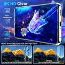3 Pack for Samsung Galaxy S26 Screen Protector Tempered Glass + 3 Pack Camera Lens Protector, Military Grade Shatterproof, 9H Hardness, Fingerprint Unlock, HD Clear Case Friendly 6.3 Inch