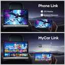 13.3" Car TV for Back Seat, 4K Android Headrest Monitor for Car, 4G+64G Portable Rear Entertainment System, Support Phone Wireless Mirror Link Touch Screen, with WiFi/HDMI/USB/Video Player
