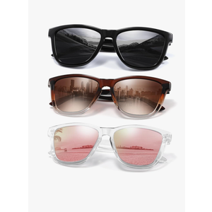 kunchu Polarized Sunglasses Womens Trendy Classic Retro Womens Sunglasses Men Driving Sun Glasses UV Protection