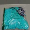 Plus Size Tankini Swimsuits for Women Two Piece Bathing Suits with Shorts Tummy Control Swimwear (Blue Green Floral) 22W