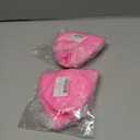 2 x Fsadwnn Small Pilates Exercise Ball - 9 Inch Core Training Ball with Pump, Barre & Yoga Workout (Pink)