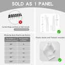 Room Darkening Pinch Pleated Curtain120 Inches Extra Long, Ceiling to Floor Pleated Drape with Tieback for Bedroom, Living Room, 52" W x 120" L, 1 Panel, Greyish White