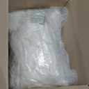 10 Pack Jumbo Chenille Yarn for Crocheting, #10 Super Bulky Baby Soft Yarn for Hand Knitting, 220 yds /70.5 oz Fluffy Chunky Knit Throw Blanket Yarn (Milky White)