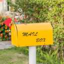 6 x PATIKIL Alphabet Letters Numbers Stickers, 6 Sheets Self Adhesive Vinyl DIY Cursive Capital Decal Label for Mailbox Office Window Gift Box Scrapbook Decor, Dark Green