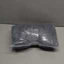 vctops Velvet Solid Chair Pad Super Soft Plush Washable Square Seat Cushion for Kitchen Dining Room (Darkgrey,20" x 20")