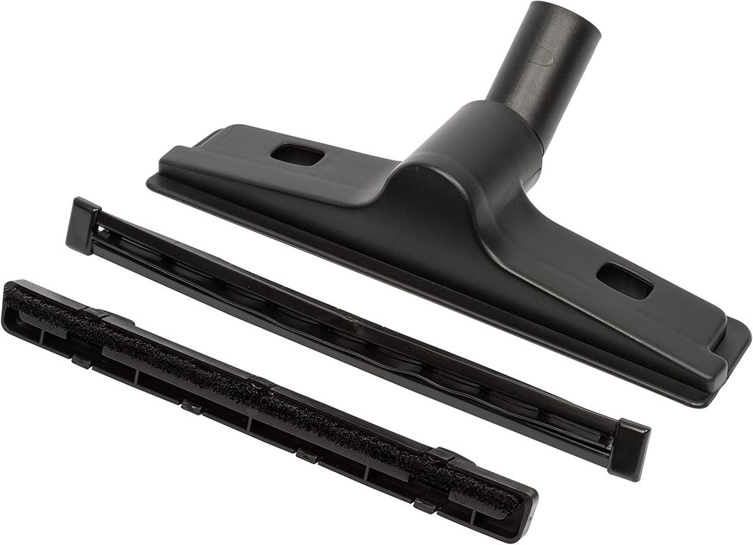 Shop-Vac 9066500 Deluxe Floor Nozzle, 12 Inch x 1.25 Inch Diameter, Includes Brush And Squeegee, Ideal For Wet and Dry Surfaces