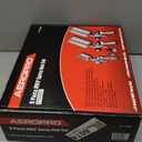 TCP Global HVLP Spray Gun Kit for Auto Paint - Set of 3 Sprayers (1.0mm, 1.4mm, 1.8mm) with Cups & Air Regulator - Auto Spray Paint Gun Set for Primer, Topcoat & Touch-Up (Pistola para Pintar Carros)