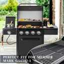 Hisencn 18.75'' Cooking Grates for Members Mark G54502-1 4 Burner Gas Grill, Cast Iron Grates for Charbroil 463211514, 463211513, 463211512, 463211511, 463211711, 463210511