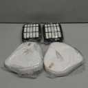 2Pack Hepa & Felt Filters Replacement for Shark Navigator Lift-Away ZU503AMZ NV350 NV351 NV352 NV355 NV356E NV357 NV360 NV370 NV391 UV440 UV490 UV500 UV540 UV541 UV550 Vacuums, Part XFF350 & XHF350