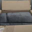 CYMULA Memory Foam Camping Mattress Pad, CertiPUR-US Sleeping Mat, Portable Roll Up Mattress for Adults, Camping Bed Pads for Sleepover, Car Bed with Travel Bag (Small Single/Cot-72x24x3 IN, Grey)