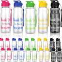 Gerrii 15 Pcs Thank You Water Bottles Bulk Employee Appreciation Gifts for Coworkers 20.3 oz Thank You for Being Awesome Water Bottles for OT Month Nurse Week