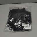 Women's Sexy 2 Piece Outfits Ruched Crowl Neck Cape Sleeve Thong Bodysuit Top Sheer Stockings Club Jumpsuits L