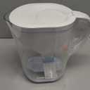 Brita Large Water Filter Pitcher for Tap and Drinking Water, Includes 1 Standard Filter, BPA-Free, Lasts Two Months, 10-Cup Capacity, Bright White