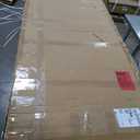 31-33" W x 72" H Frameless Pivot Shower Door, 1/4" (6mm) Clear SGCC Tempered Glass Shower Door, Pivot Swing Shower Glass Door in Matte Black Finish, Reversible Installation