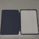 All-New Amazon Fire HD 8 & 8 Plus Tablet Case (12th/10th Generation, 2024/2022/2020), DJ&RPPQ Smart Trifold Stand Cover with Soft TPU Back and Auto Wake/Sleep Also for 8in Sony Nokia-Navy Blue