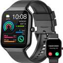 Smart Watch for Men Women, 1.96"HD 2025 New Smartwatches (Answer/Make Call) with Heart Rate/Sleep Monitor/Pedometer, Fitness Tracker Watch 113+ Sport Mode IP68 Waterproof Step Counter for Android iOS