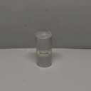 6 Inch Metallic Silver Pillar Candle (1 Count (Pack of 1))