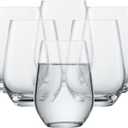 SCHOTT ZWIESEL Fort Universal Tumbler (Set of 6), Versatile Drinking Glasses, Dishwasher-Safe Tritan Crystal Glasses, Made in Germany (19 Ounce)