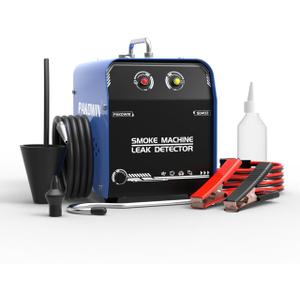 Automotive Smoke Machine Leak Detector - 12V DC Vacuum EVAP Smoke Tester Diagnostic Tester with Built-in Air Pump for Vehicle Pipe Systems