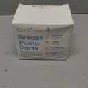 Flange Inserts for Spectra, Spectra Replacement Pump Parts for S1/S2/9 Plus, Not Original Accessories, Breast Pump Parts Include 2-Pack 19MM Flanges and 4-Pack Duckbill Valves