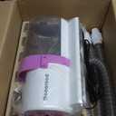 Dog Grooming Vacuum Kit, 2.5L Dust Cup Pet Grooming with Clippers for Dogs Cats Hair Shedding Brush at Home Purple