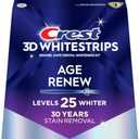 Crest 3D Whitestrips, Supreme Flexfit, Teeth Whitening Strip Kit, 16 Strips (21 Treatments)