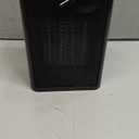 Lerat Electric Space Heater, Small Heater for Indoor Use, 1200W PTC Fast Heating Portable Heater, Overheat & Tip-Over Protection, Heating & Fan Modes for Bedroom, Office, Camping, Black