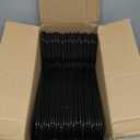 HOUSE DAY Black Plastic Hangers 60 Pack, Clothes Hangers with Non Slip Hooks, Durable & Space Saving Coat Hanger, Light-Weight Clothing Hanger, Perfect Closet Organizer for Everyday Use