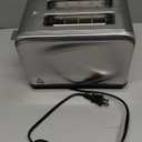 Mecity 2 Slice Toaster Touch Screen 1.5" Wide Slot, Stainless Steel Smart Bread Toaster for Bagel Muffin Waffle Gluten Free Breads, Timer, Defrost, Reheat, 120V 825W