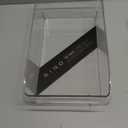 BINO | Plastic Storage Bins, X-Large | THE CURVE COLLECTION | Multi-Use Organizer Bins | Built-In Handle | BPA-Free | Pantry Organization | Home Organization | Fridge and Freezer Organizer