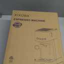 Espresso Machine 20 Bar with Milk Frother, Stainless Steel Coffee Maker with 42 oz Removable Water Tank for Cappuccino, Latte&Cold Brew, Home&Office, Silver