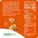 Kashi GO Protein Cereal, 10g Protein, 10g Fiber, Peanut Butter Crunch, 16.9oz Box (1 Box)