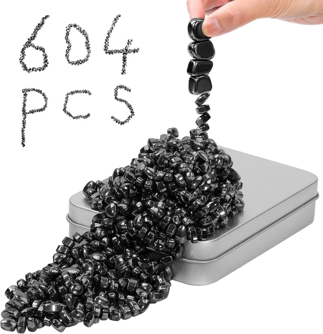 Magnetic Balls Fidget Toys Adults 600 PCS Mini with Four Big Magnetic Putty Desk,Fidget Toys for Adults, Office DeskBlack