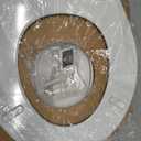 Mayfair NextStep2 Toilet Seat with Built-In Potty Training Seat, Slow-Close, Removable that will Never Loosen, Round, White