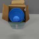 Kids Cups with Straw  Set of 6 Toddler Cups with BuiltIn Straw 10 Oz BPA-Free Plastic Drinking Cups for Kids Top Rack Dishwasher Safe