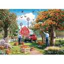 Harvest Season Farm 1000 Piece Puzzle for Adults, Fun Puzzles for Adults 1000 Pieces with HD Print & Poster, 27.5 * 19.7 in Dust Free, for Gifts Halloween Christmas Family Games Lovers