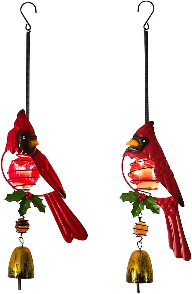 Cardinal Wind Spinner Outdoor, 2 Pack