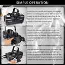 Fog Machine with 8 LED Lights, 700 Watts Smoke Machine with Wireless Remote, Manual Control, Auto Mode-Perfect for Halloween Party Wedding Stage