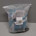 AOFITEE Fullbody Dog Coat Warm Fleece Dog Jacket, Windproof Dogs Winter Coat with Harness Built in, Reflective Turtleneck Dogs Snowsuit Puffer Jacket, Four Legged Snow Suit for  Pet (Turquoise, S)