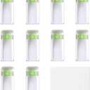 Large Canvas Hangers, 10 Picture Hangers, 20 Large Removable Adhesive Strips, Damage Free Picture Hanging Hooks Heavy Duty, Wall Hangers Without Nails, Value Pack