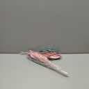 Lyrow 20 Pack Pastel Christmas Leaf Picks Pink Blue Sprinkle Christmas Tree Picks and Sprays Pastel Flower Stem Branches Candy Land Xmas Tree Decorations Vase Fillers for DIY Wreath Garland Supplies