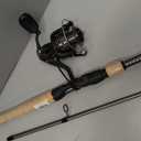 Ugly Stik Elite Spinning Reel and Fishing Rod Combo, 30 Size Reel - 6'6" - Medium - 2pc - Multicolor