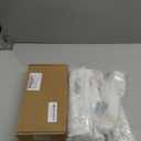 Peaha 25 Pack Acrylic Drawer Pulls 3 Inch Black Cabinet Handles Clear Drawer Pulls Black Cabinet Hardware for Kitchen Bathroom (Hole Center:3in(76mm))