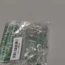 for AirPods Pro 3 Clear Case 2025, Military-Grade Shockproof, Soft TPU Highly Transparent Anti-Yellowing for AirPods Pro 3 Case with Cleaning Kit & Cute Round Buckle, Clear Green