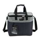 Large Cooler Tote Bag w/Zipper Insulated 40 CAN in BLACK