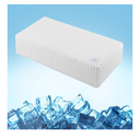 HARBOREST Ice Cube Cooling Pillow for Side Sleepers Memory Foam Side Sleeper Pillow Support Head & Neck for Pain Relief，12"x24"x5"