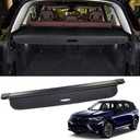 Marretoo for BMW X5 Cargo Trunk Cover 2019 2020 2021 2022 2023 2024 for BMW X5 Accessories Upgrade Version Black Retractable Trunk Cover Security Shield Shade