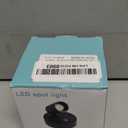 Spotlights Indoor, Wireless Uplighting Indoor with Remote Dimmable, Rechargeable Picture Lights, 350 Rotate, Battery Powered Spot Light for Artwork Christmas Tree Plant Painting (1 Pack, Black)