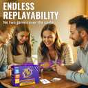 QUOKKA Charades & Guessing Game for Family - 120 Hilarious Scenarios & Quirk Cards | Perfect for Family Game Night, Parties, Gifts & Reunions | Extended Pack